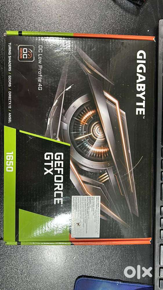 GIGABYTE 1650 GRAFIC CARD (4GB)