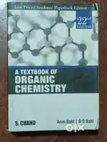 A TEXTBOOK OF ORGANIC CHEMISTRY