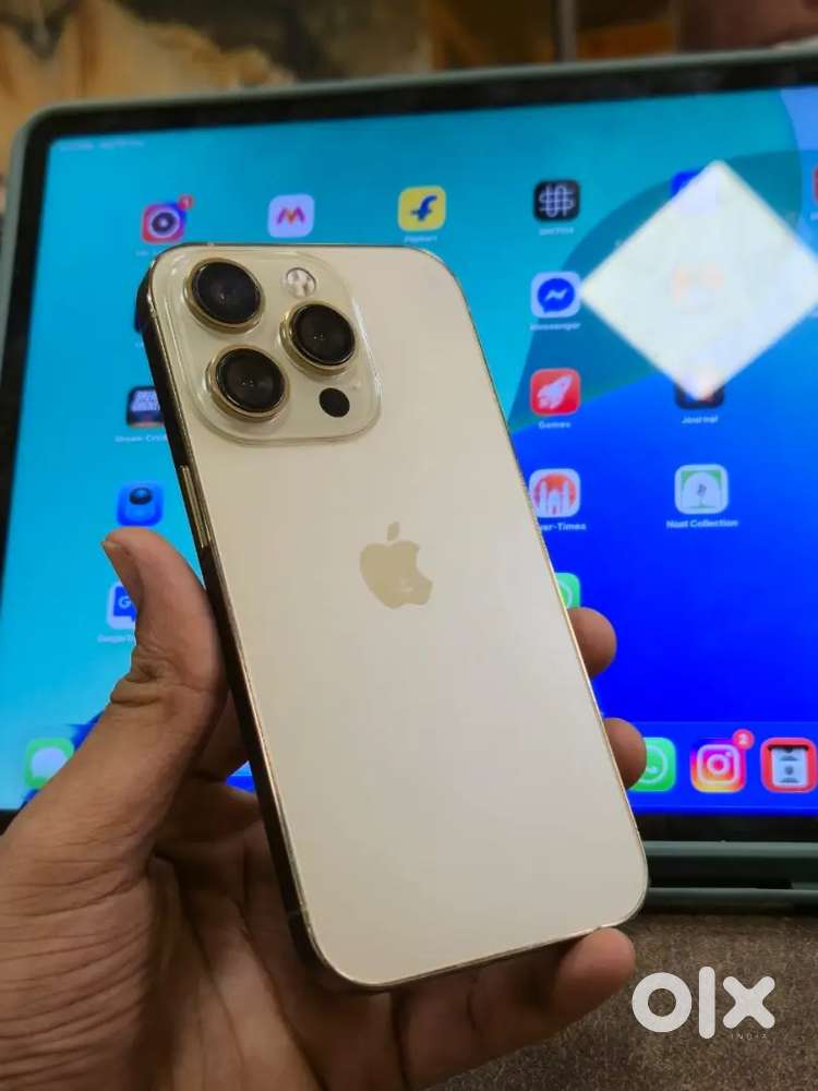 IPHONE 14 PRO MAX 256GB GOLD COLOUR BATTERY 95% HEALTH WITHBILL