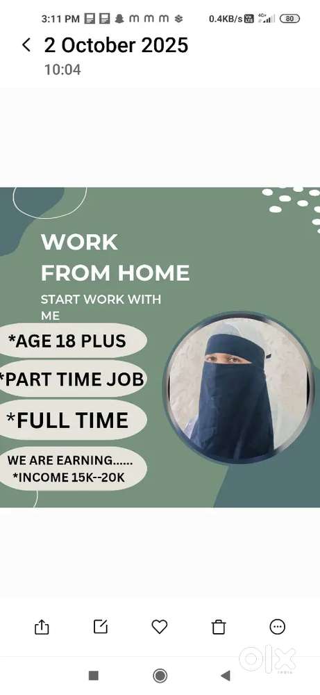 WORK FROM HOME OPPORTUNITY