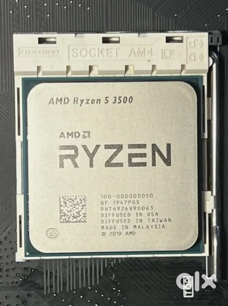 Ryzen 5 3500 6 core processor AM4 socket(with fan , no box)