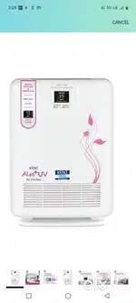 KENT hepa Alps Plus Air Purifier.