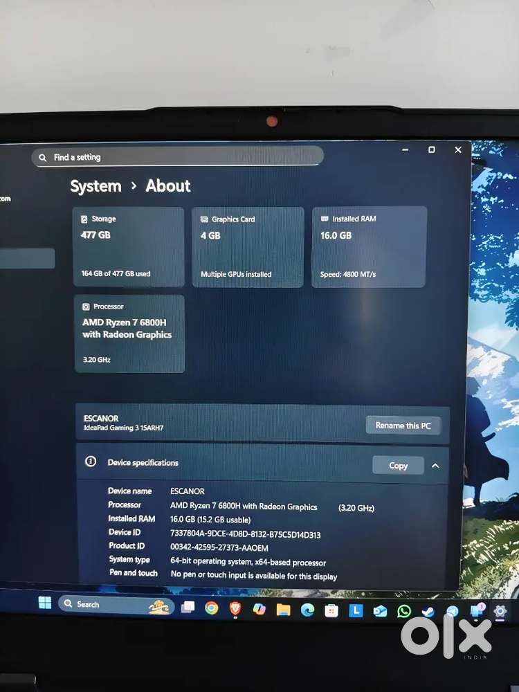 Complete laptop setup