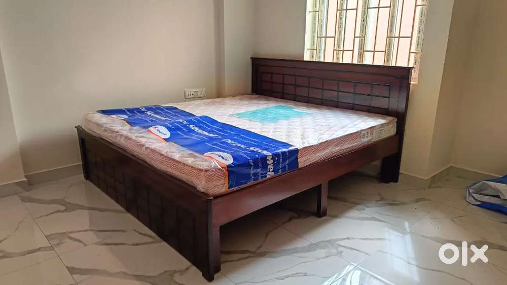 New Queen size Cot without in Brick designe available in offer price
