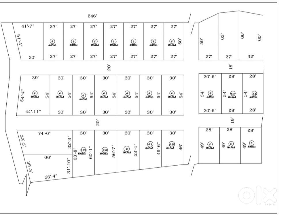 Residential plots adjacent to Raipur chowk Bantalab