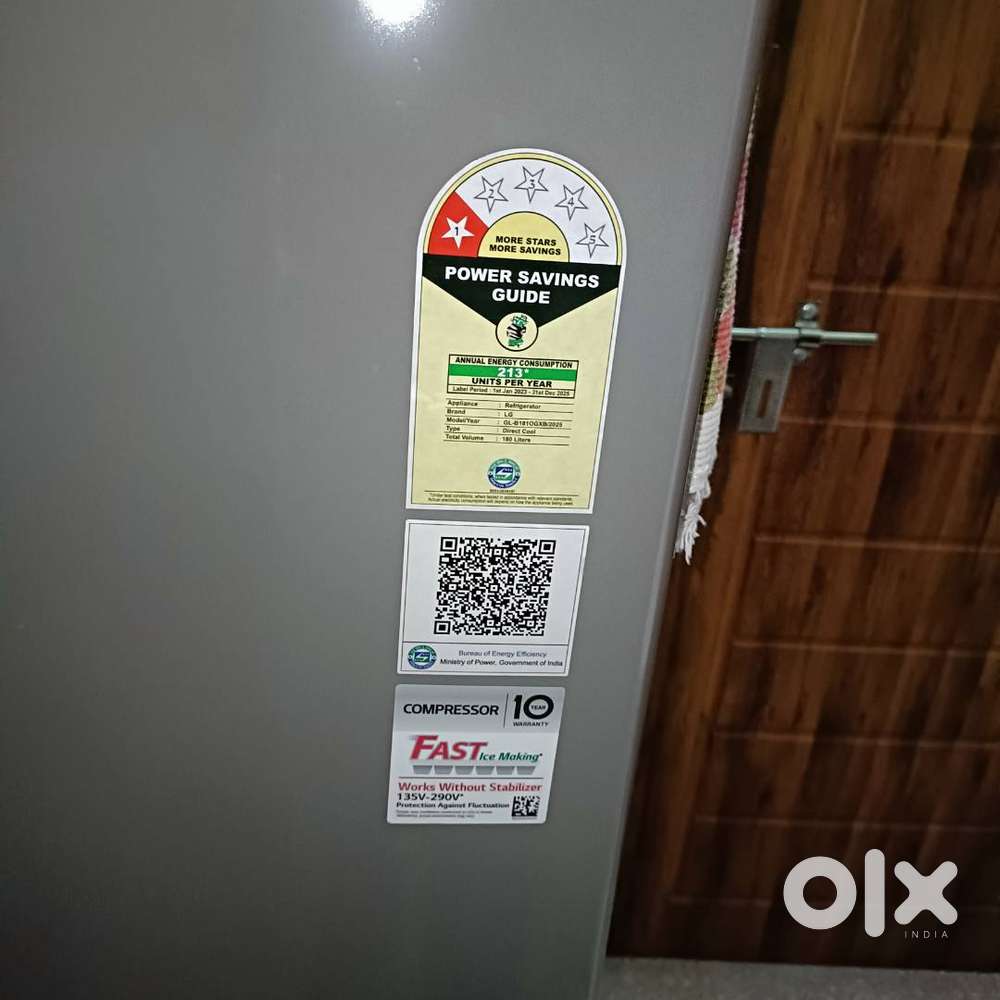 Lg 180 ltr new fridge