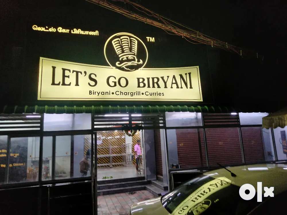 Biryani shop in food Street saravanampatti