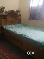 Single bed old storage bed