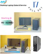 Desktop Laptop CPU Full Set i3-i5-i7 Available @ Low Price Cash on ho