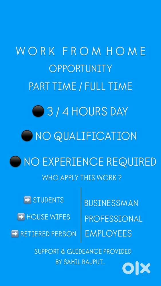 ~ WORK FROM OPPORTUNITY