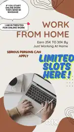 Work from home  opportunity
