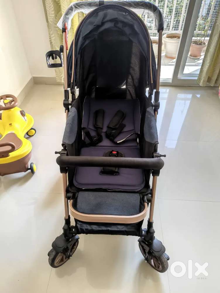 Star and Daisy Ultra Stroller Pram and Buggy dual direction (Blue)