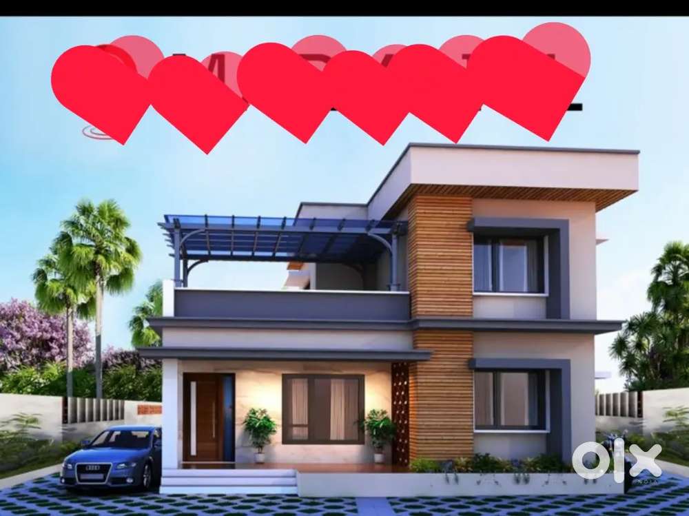 6 Bhk duplex new house 1,30 lakh meryhill