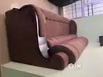 Recently bought heavy velvet cushion sofa