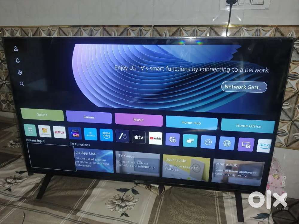 LG smart TV UR7550PSC back cover