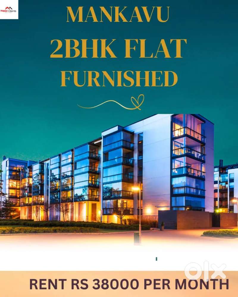 Mankavu 2bhk furnished flat available for rent