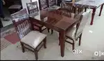 4 setar dining table solid wood affordable prices