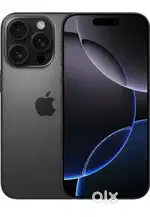 iPhone 16 pro , 128gb, black titanium, box pack, 1 yr brand warranty