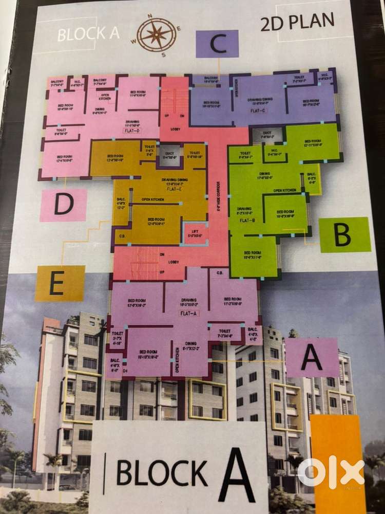 Premium size Affordable 2bhk in Kaligang, Bidhannnagar