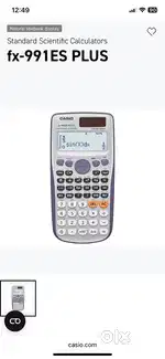 Casio scientific