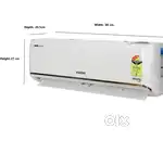 Urgent sell voltas 1.5 ton 3star AC with Double bed new with mattress