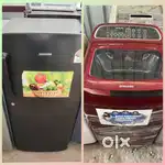 FRIDGES & WASHING MACHINE with WARRANTY + FREE DELIVERY top class serv