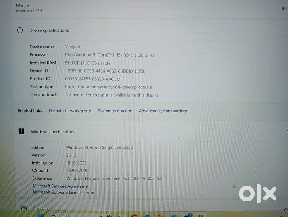 Dell Inspiron 15 Laptop i5 13th Generation