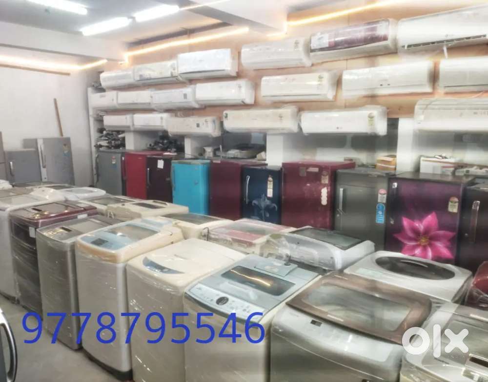 All  branded ac, fridges, washing machine & oven available