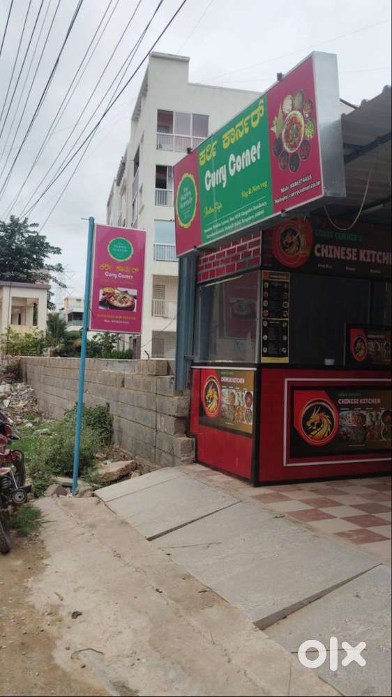 500 sqft Shop for Sale - Chinese & Andhra Restaurant
