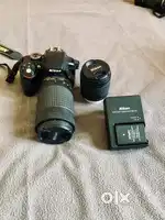 FOR SALE: DSLR Nikon D3300 with kit lens and 70-300  mm lens