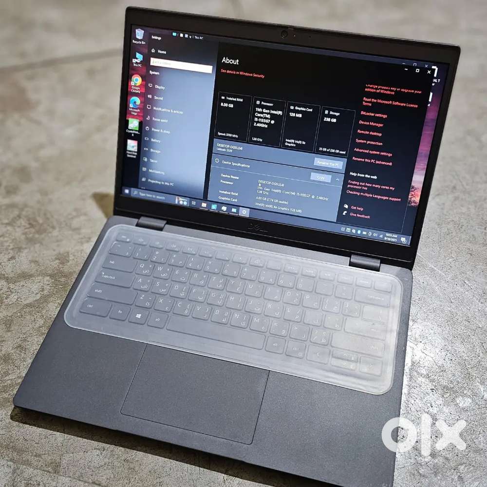 11th Generation Core i5 Dell Fingerprint NVME SSD ULTRA Slim Laptop