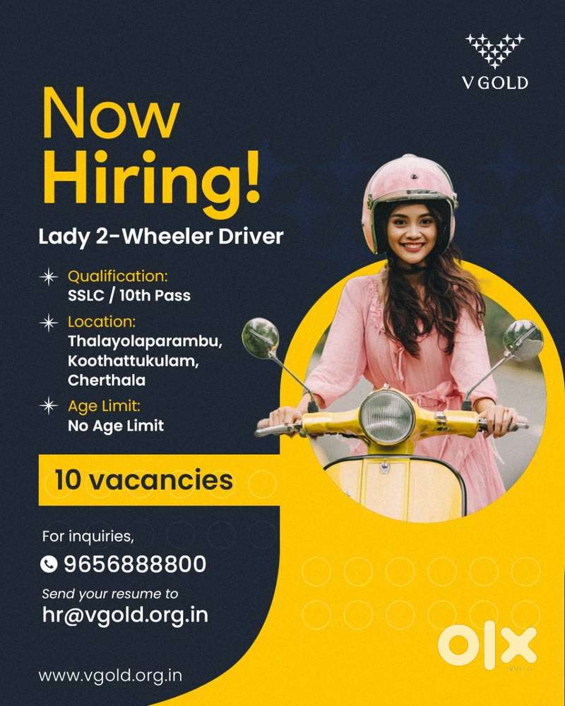 lady 2- wheeler driver