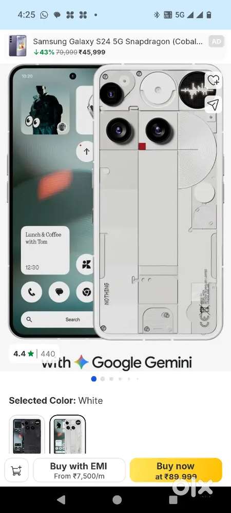 Nothing phone 3 one month used