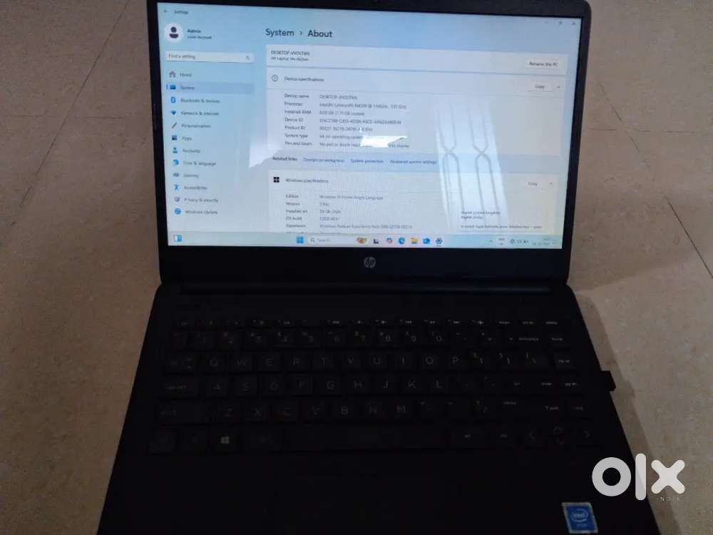 Hp Laptop In Good Condition
