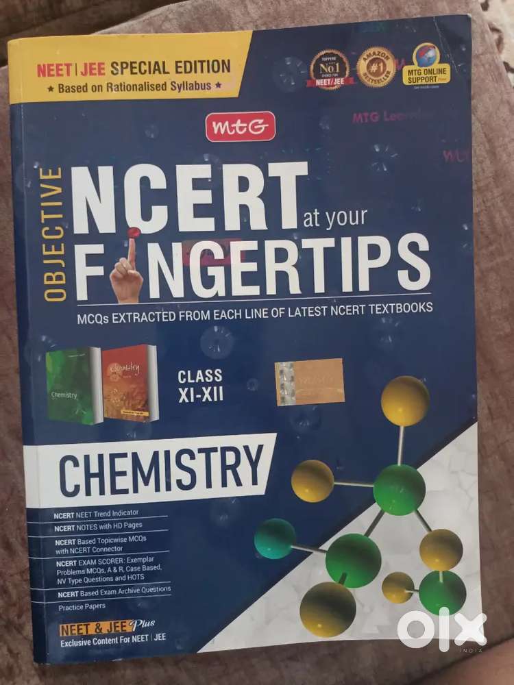 NEW MTG ncert at  FINGERTIPS CHEMISTRY