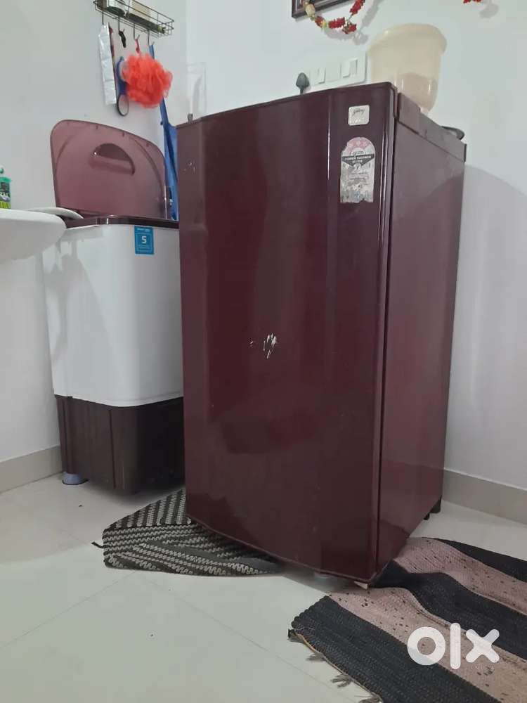 Godrej 170 liters fridge and Voltas 7.5kg washing machine