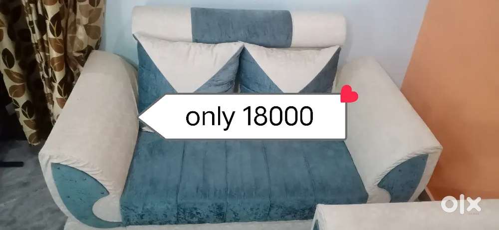 Seven seaters sofa & Double bed King size