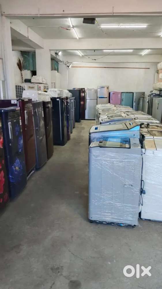Second hand fridge showroom