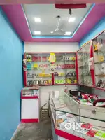 Shelf and counter for commercial use and shop