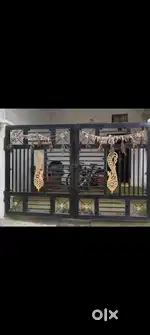 One gate 4.4 ichees , one gate 54 kgs totall 108 kg weight