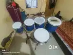 Drum Set With Snair