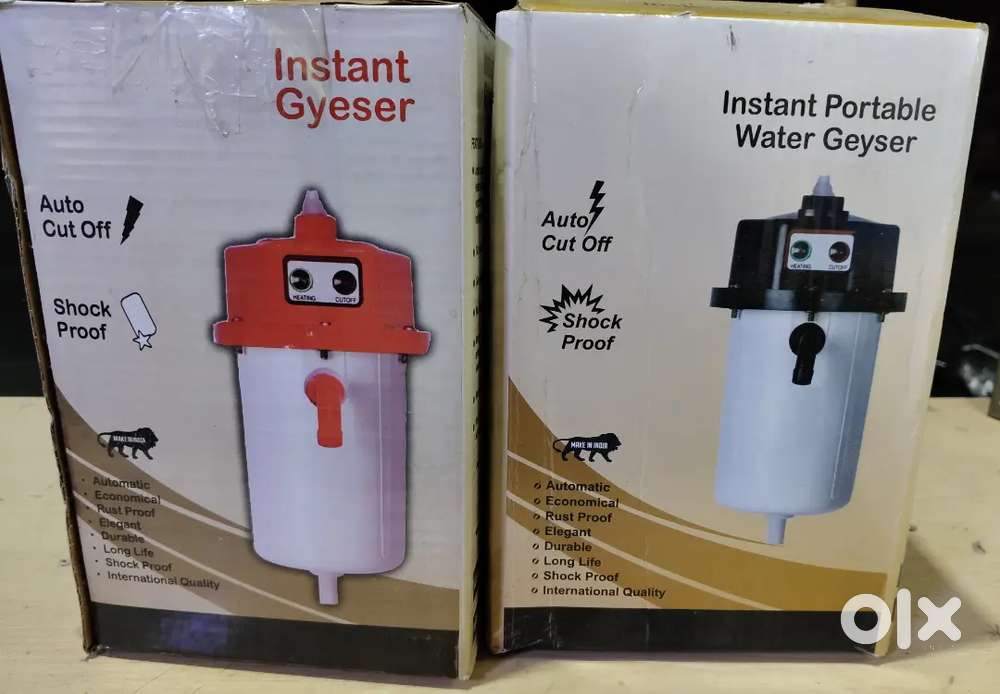 Brand New Instant Geysers