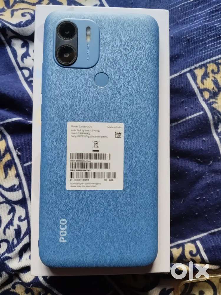 Poco c2  2gb ram 64 storage