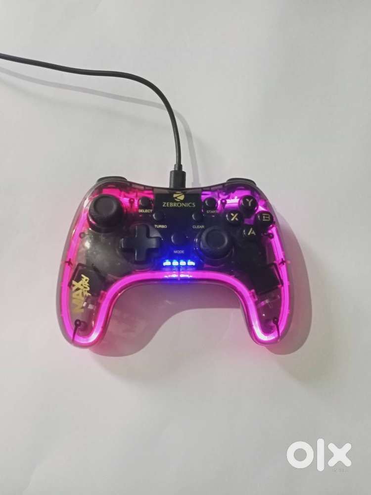 Zebronics max fury RGB wired controller