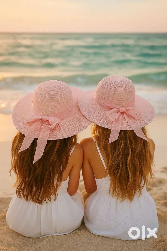 Long brim beach Hat for adults