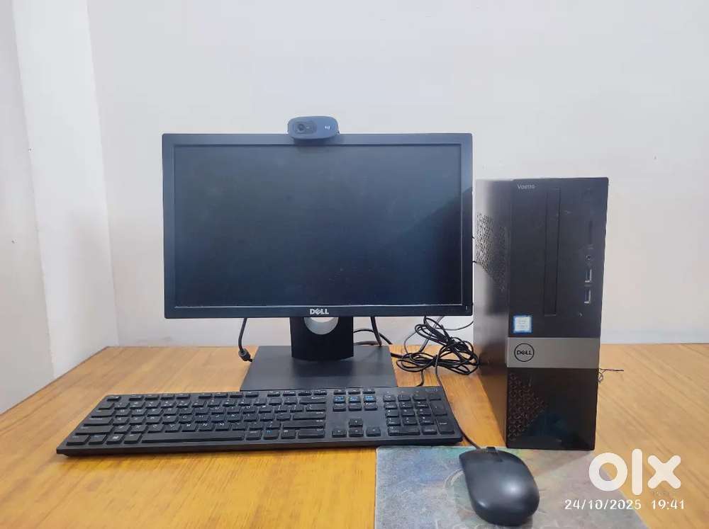 Dell Vostro Desktop Full Setup Core i3 9th Gen 4GB RAM 1TB  Monitor
