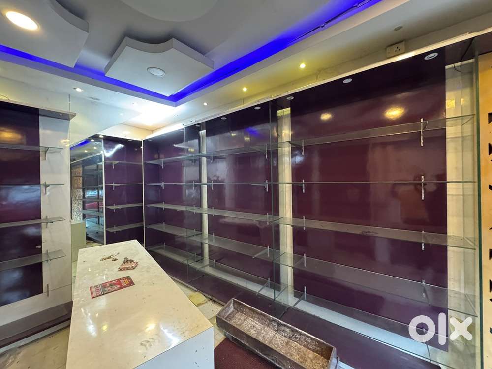 Showroom shelf and Counter
