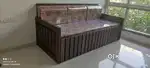 Free delivery free mattress Brand  new wooden sofa cumbed from factory