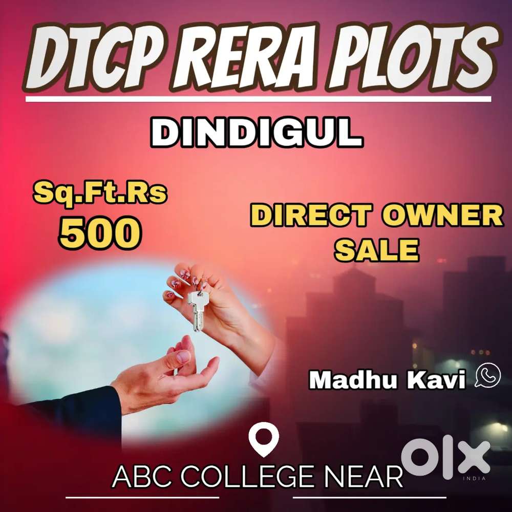 Immediately Registration for DTCP RERA APPROVAL PLOTS