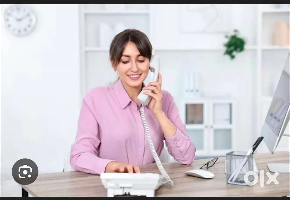 Receptionist talking female girl requirement Ludhiana
